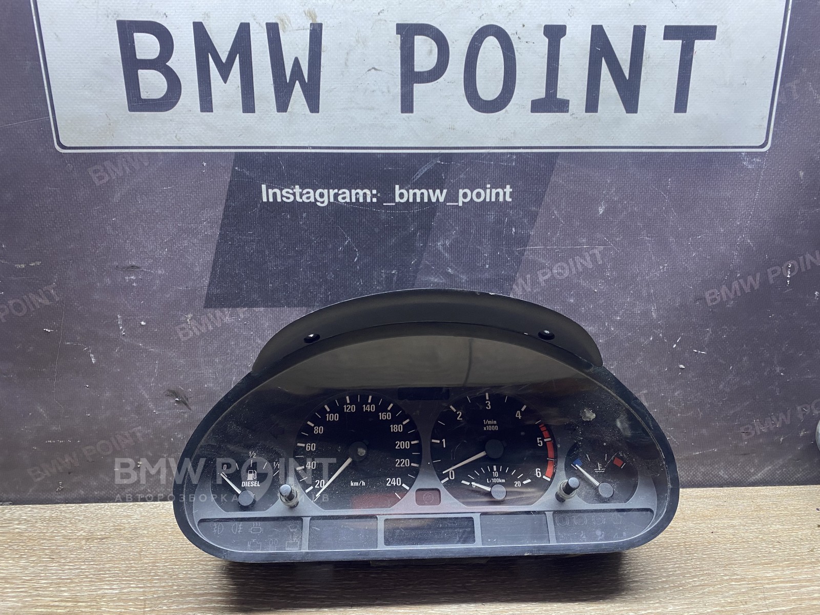 Панель приладів BMW E46 дизель Motometer 